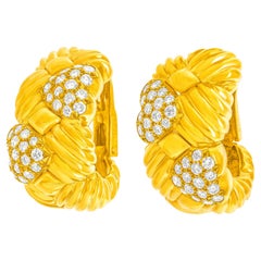 Boucheron Diamond Earrings