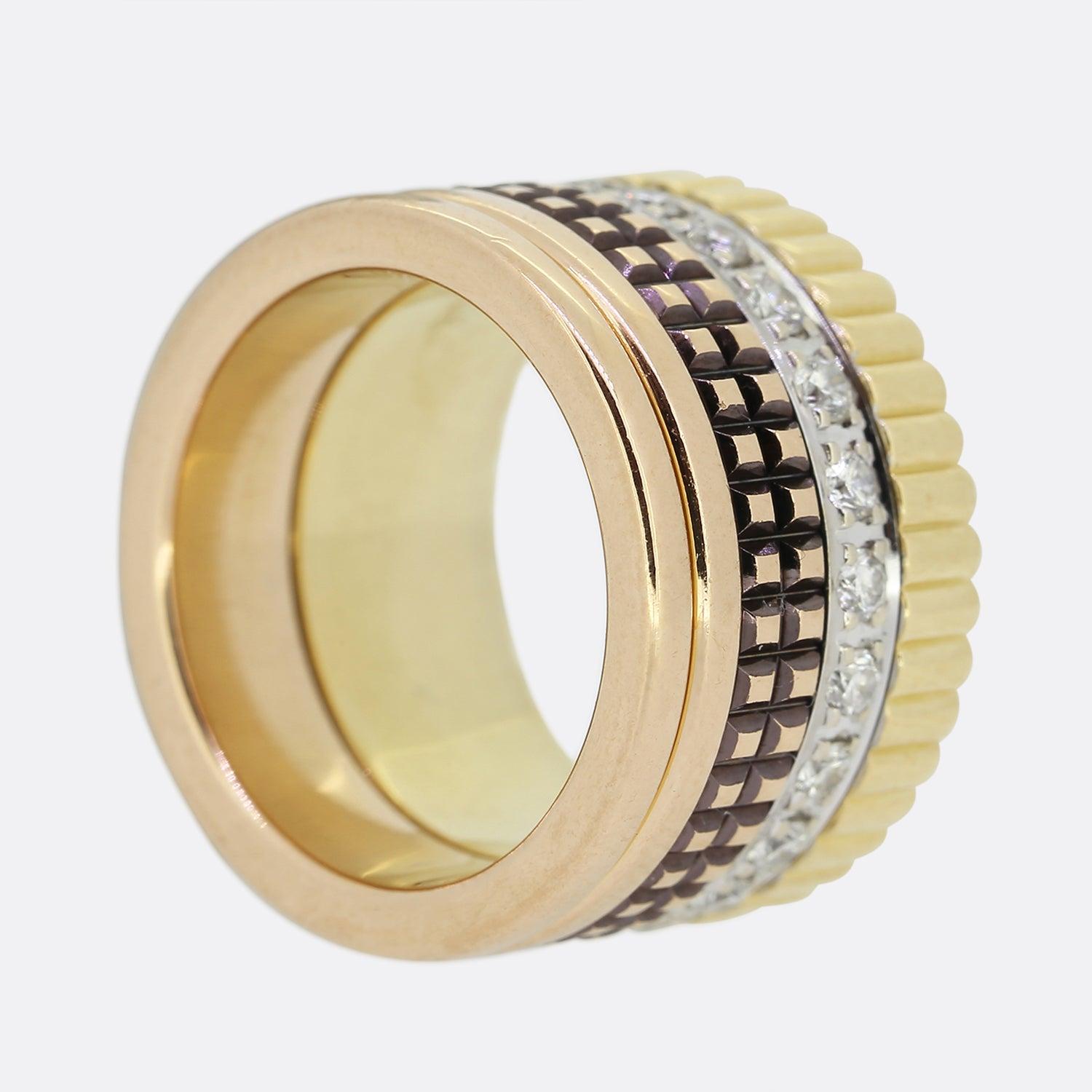Taille brillant Bague Quatre Classique à diamants de Boucheron en vente