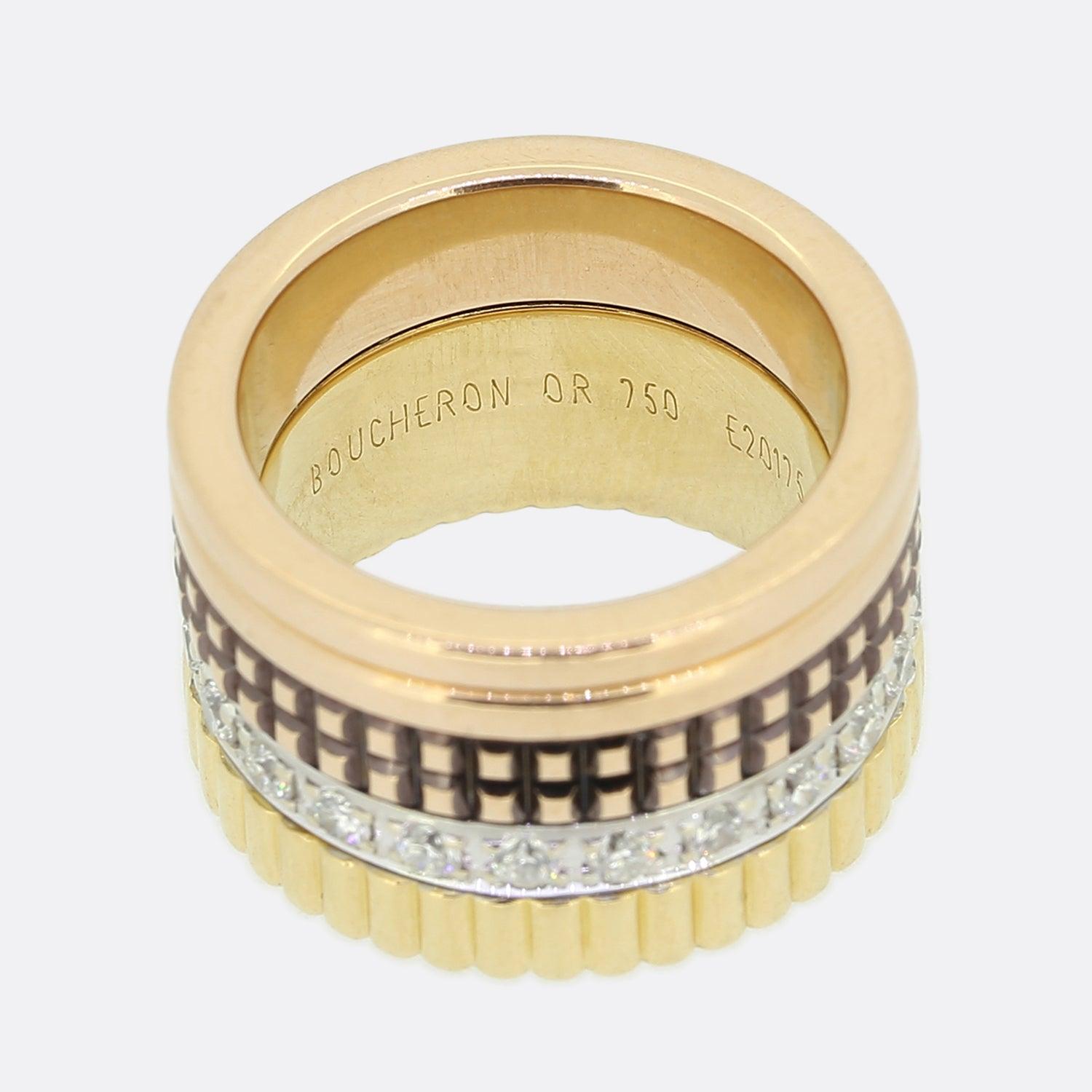 Bague Quatre Classique à diamants de Boucheron Pour femmes en vente