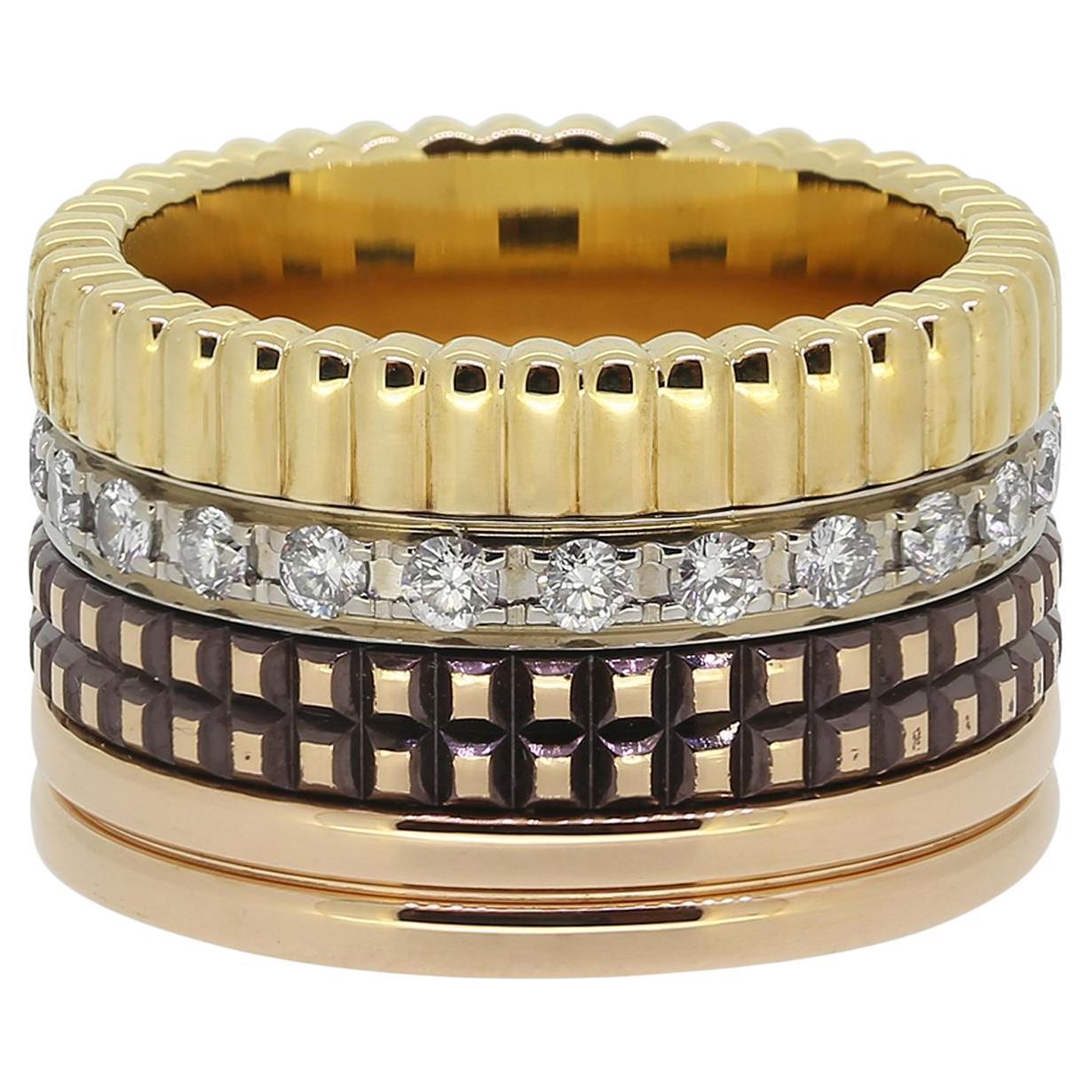 Boucheron Diamond Quatre Classique Large Ring Size G 1/2 (46)