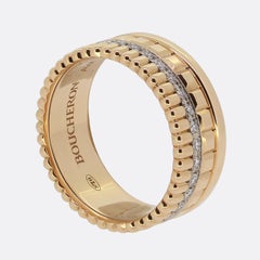 Boucheron Diamond Quatre Classique Small Ring Size L 1/2 (52)