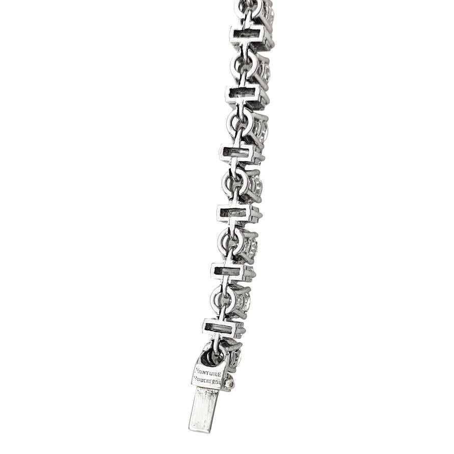 Taille ronde Bracelet tennis Boucheron