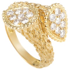Boucheron Diamond Yellow Gold Serpent Bohème Toi et Moi Ring
