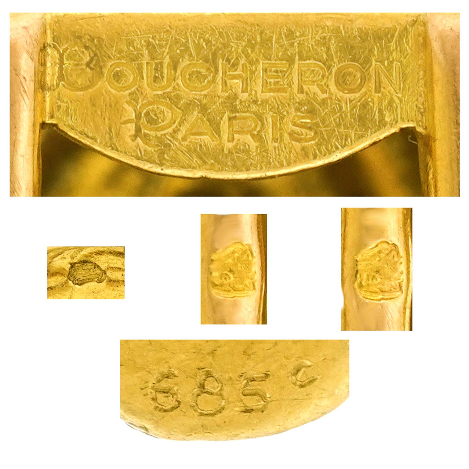 Femenino o masculino Broche Terrapín Esmaltado Boucheron en venta