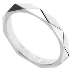 Boucheron Facette Anello in platino Sz 6 1/2