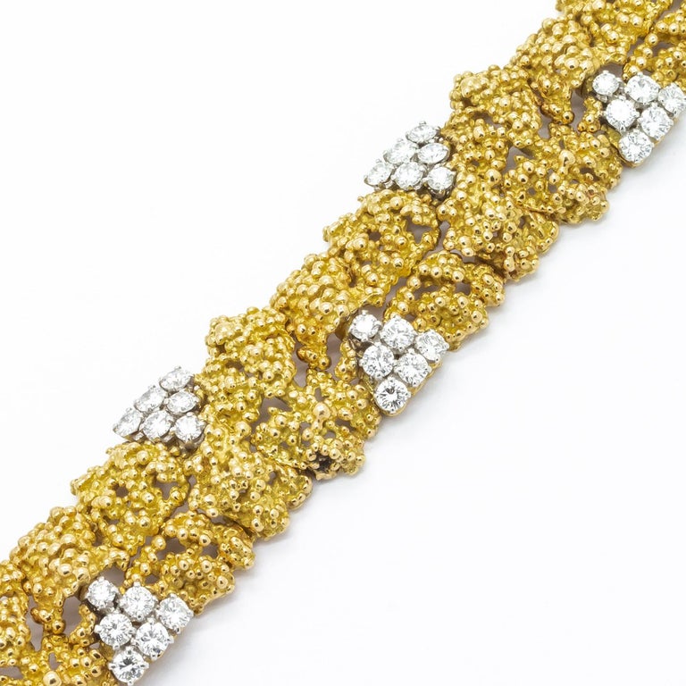 Boucheron Gold and Diamond Bracelet at 1stDibs