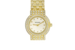 Boucheron Gold and Diamond Watch