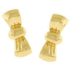 Boucheron Goldschleifen-Ohrringe