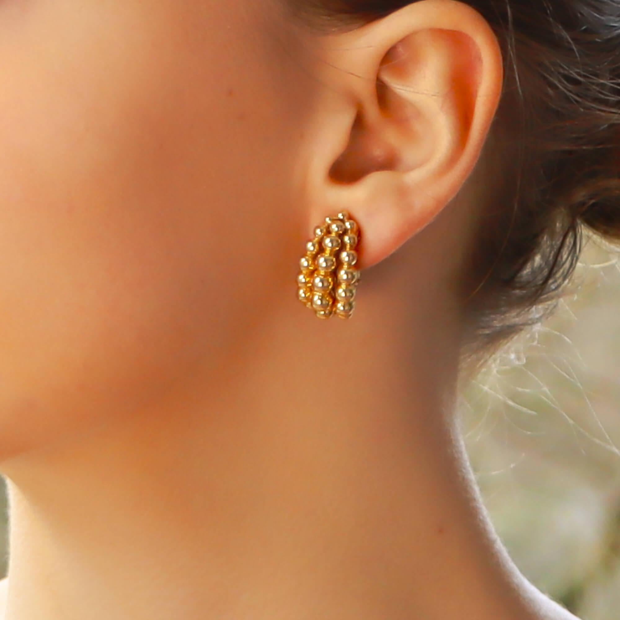 raisin earrings