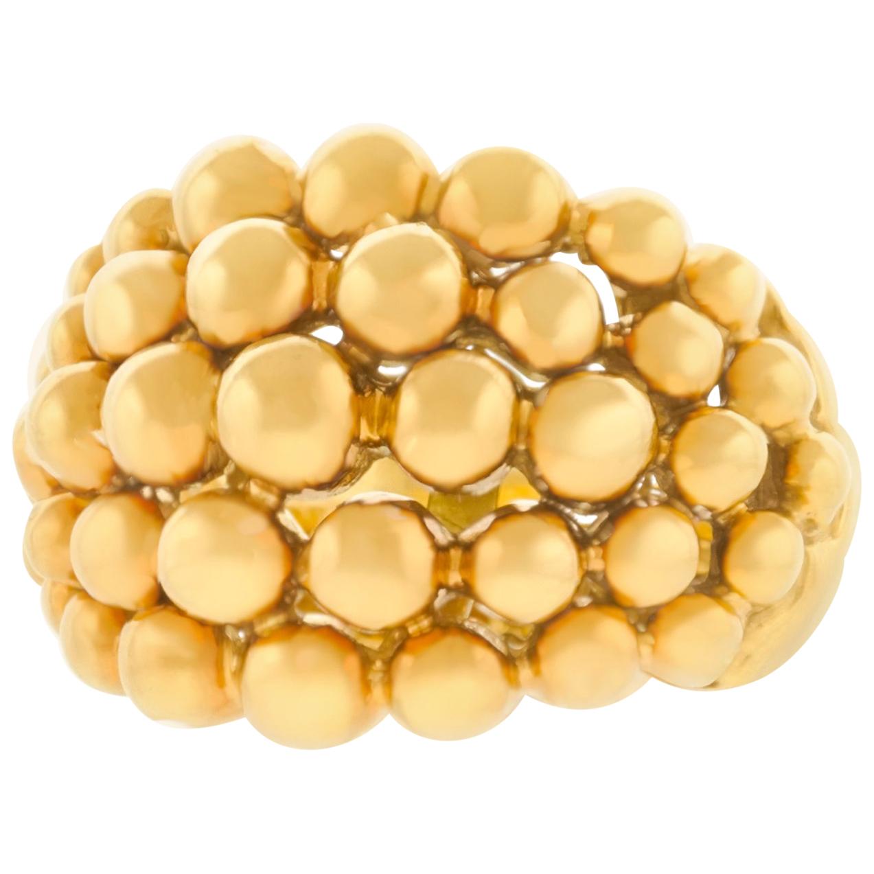 Boucheron "Grains de Raisins" Gold Ring