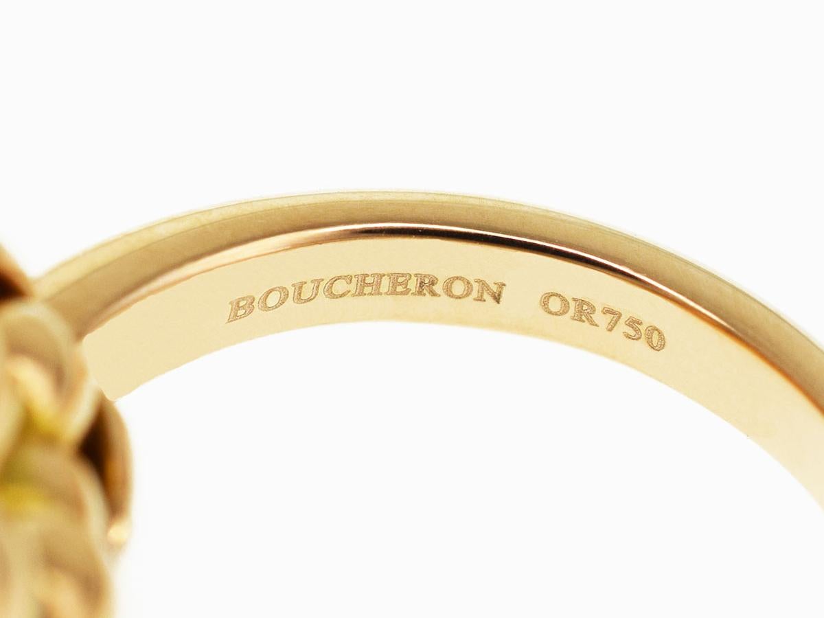 Boucheron Grand de Mure 18 Karat Pink Gold Ring 2