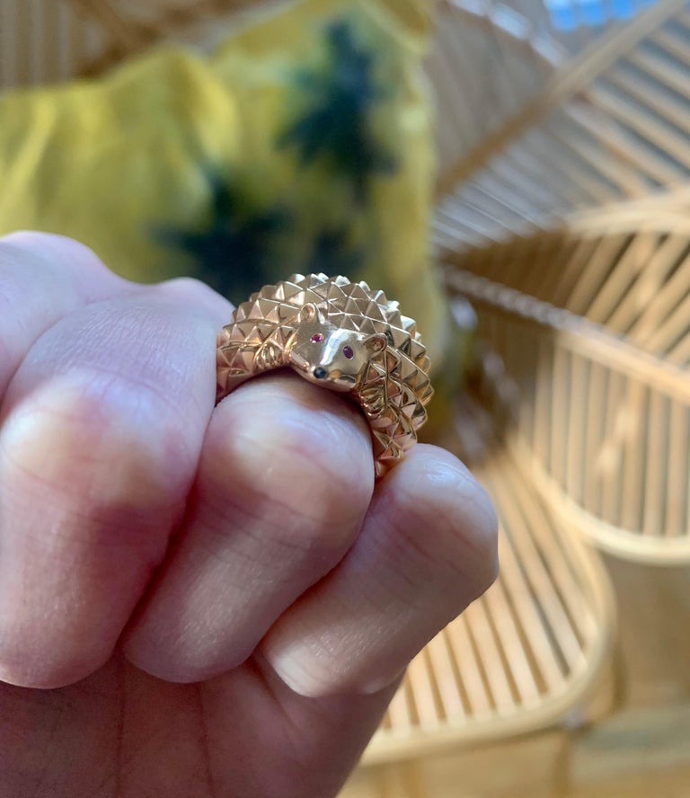 Boucheron hedgehog ring sales