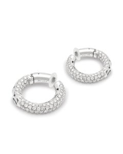 Boucheron High jewellery diamond earrings 4.60ct