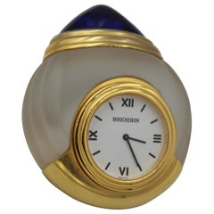 Boucheron Jaipur Small Glass Table Clock