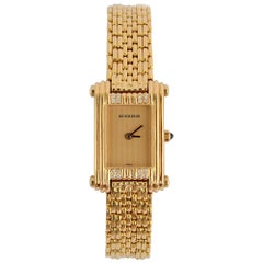 Vintage Boucheron Ladies Yellow Gold Dress Wristwatch