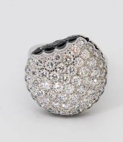 Boucheron Macaron Black White Diamonds Ring