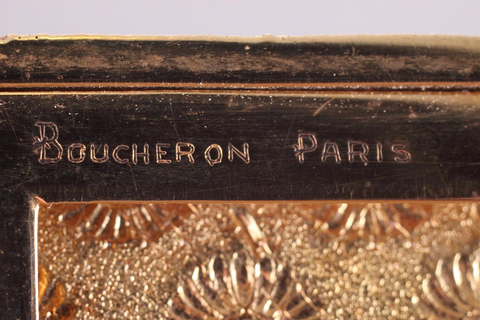 Art Deco Boucheron Marguerit Powder Case, 1960