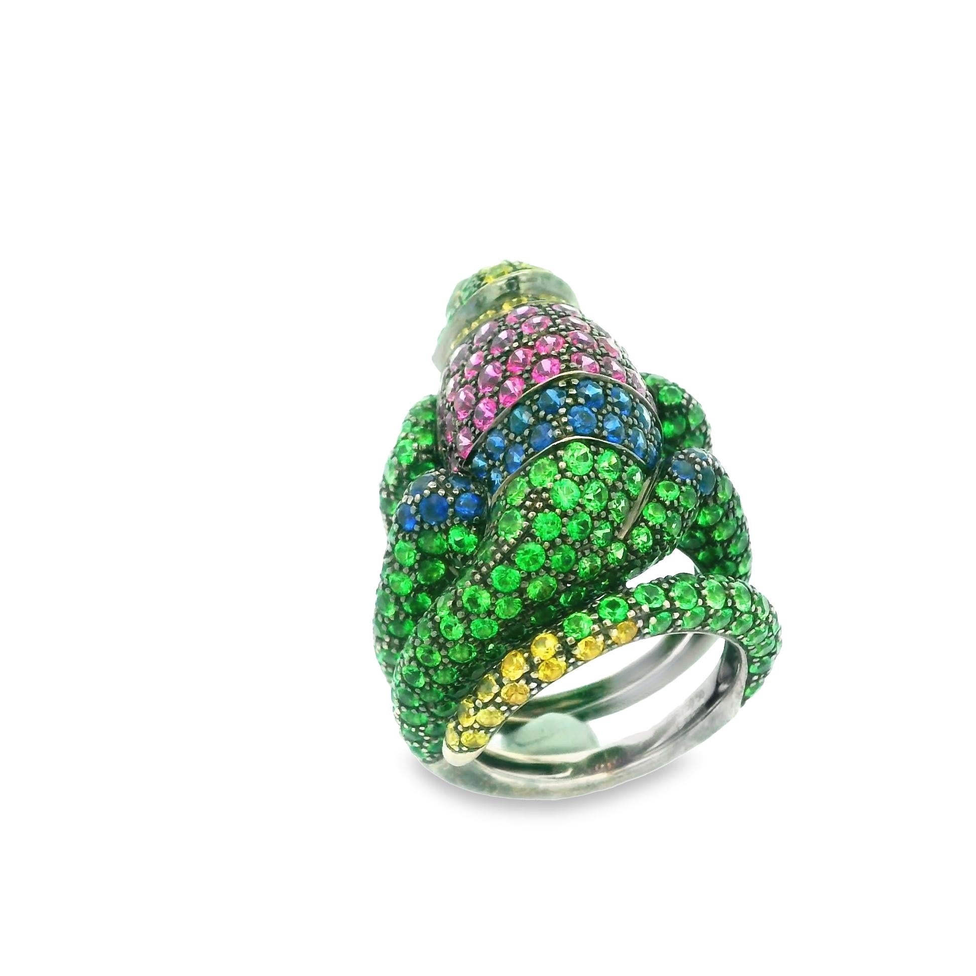 boucheron chameleon ring