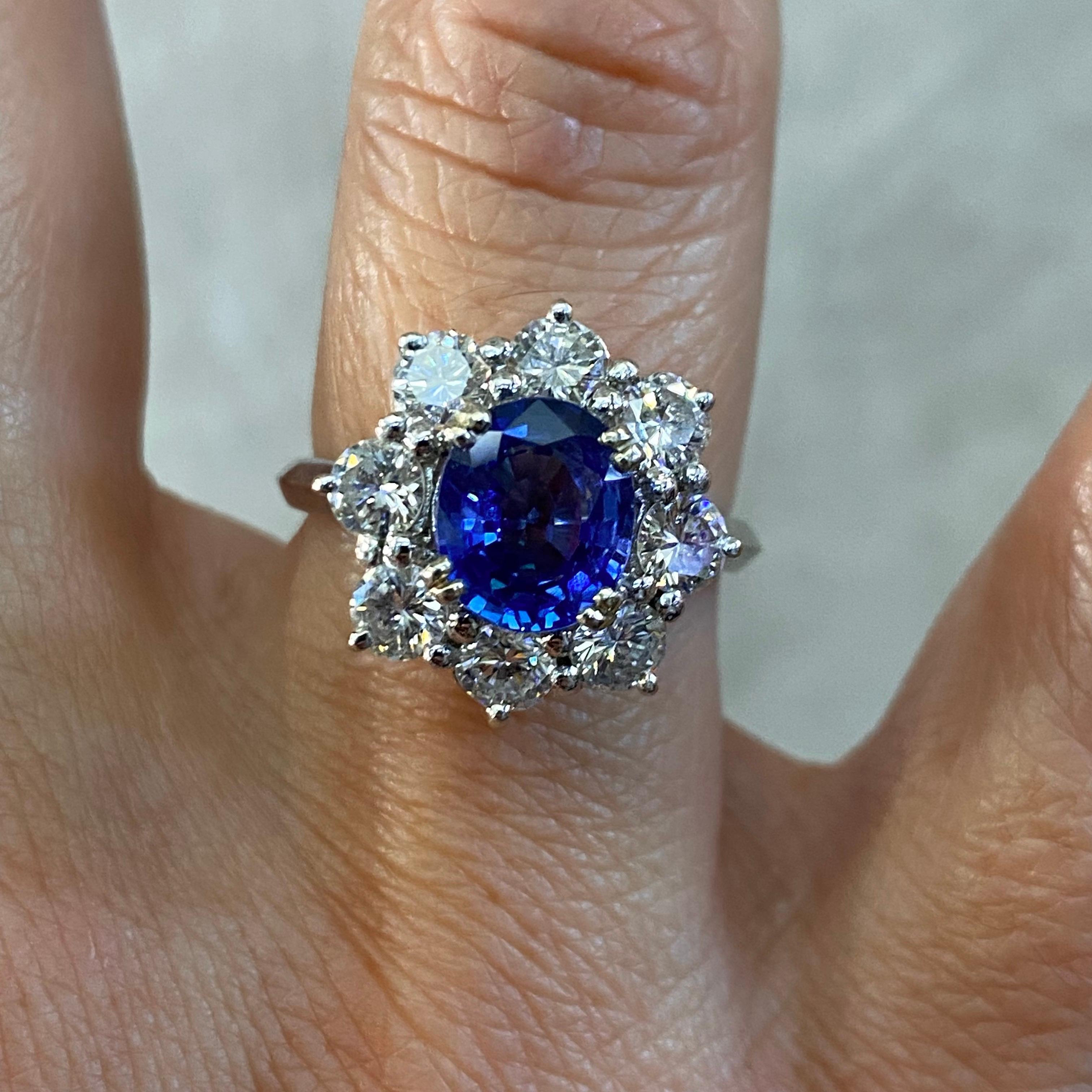 boucheron ring blue