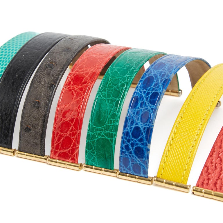 Bracelet Cuir Boucheron Pour Montre - Taille S - Marron - Référence BOU 006 - Neuf Avec étiquettes