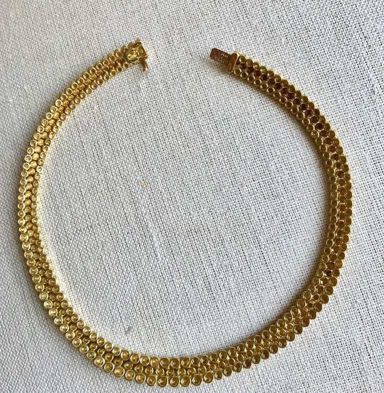 Boucheron Necklace  in 18  Carat  Yellow Gold  For Sale at 1stdibs