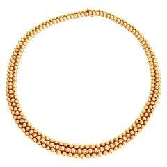 Vintage Boucheron Necklace in 18 Carat Yellow Gold