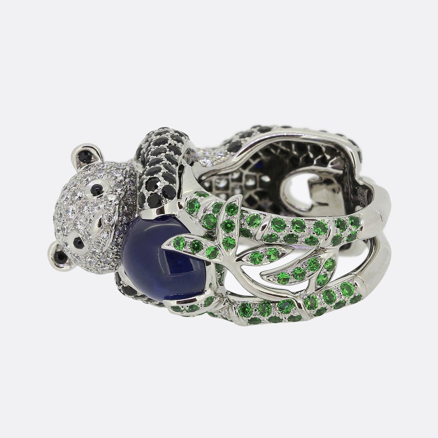 Boucheron Panda Ring Size L (52) In Good Condition In London, GB