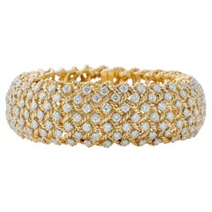 Boucheron Paris 18K Gold and Diamond Bracelet, Verger Frères