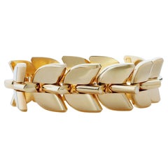 Bracelet Boucheron Paris « Palamettes » en or 18 carats