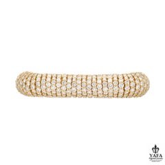 Boucheron París Oro Amarillo 18k, Pulsera Diamantes