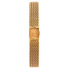 Boucheron Paris: 18 Karat Gelbgold Uhr