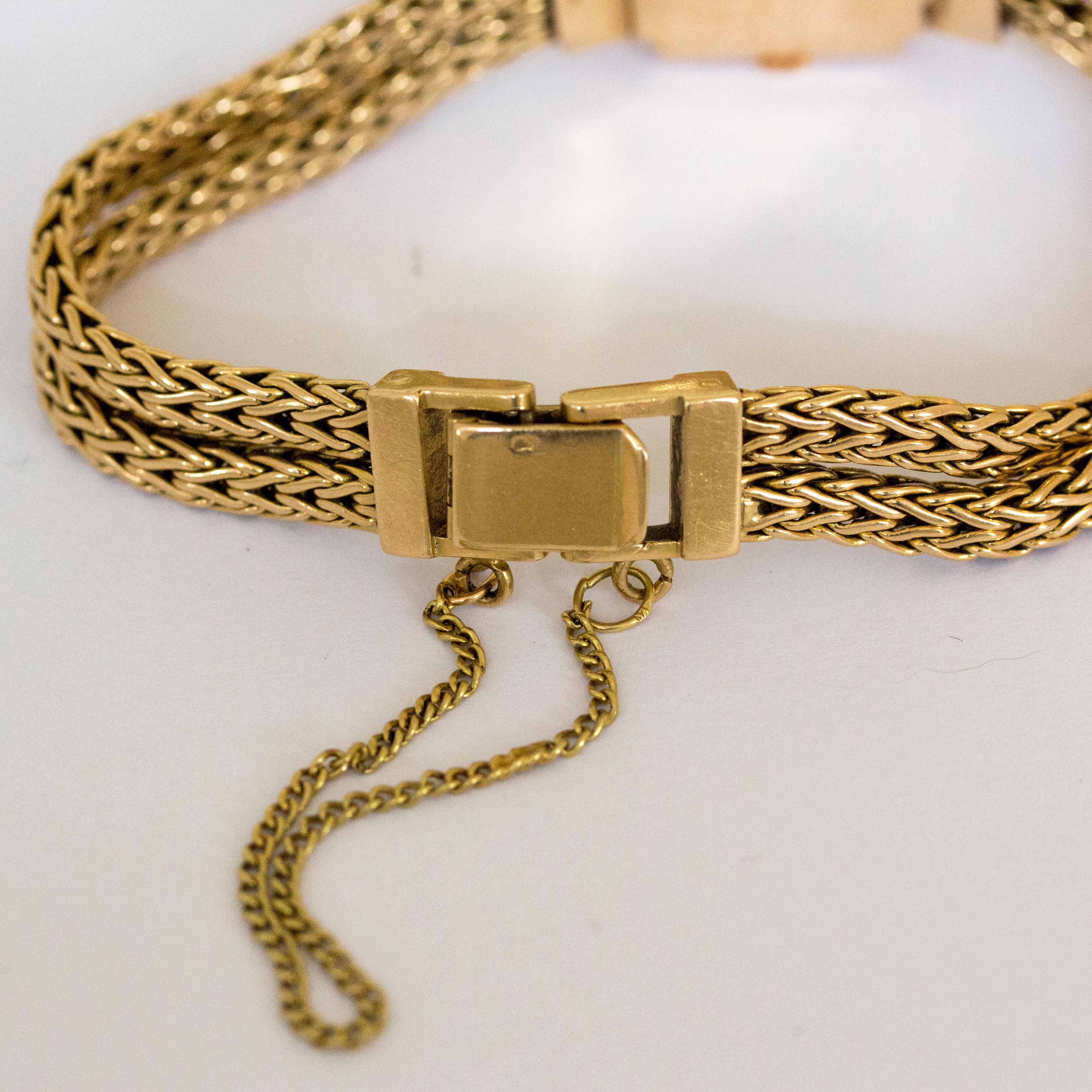 Boucheron Paris Antike Uhr aus 18 Karat Gold im Zustand „Gut“ in Barcelona, Barcelona