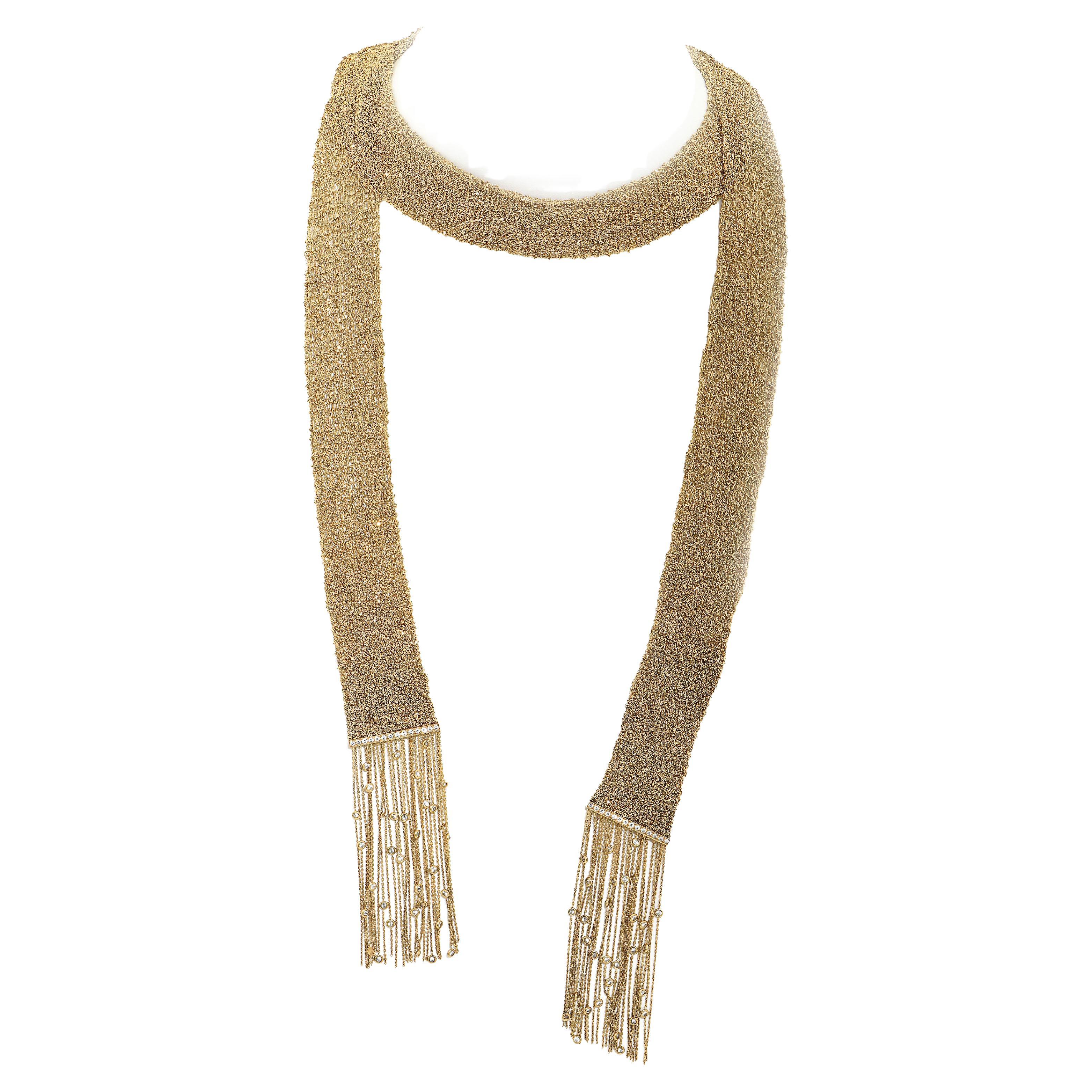 Boucheron Paris Collier Delilah avec diamants en vente
