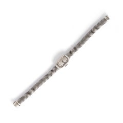 Boucheron Paris Diamond White Gold Wristwatch