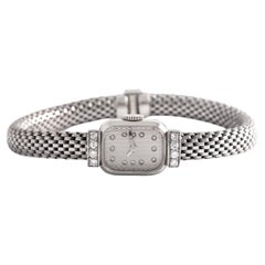Boucheron Paris Diamond White Gold Wristwatch