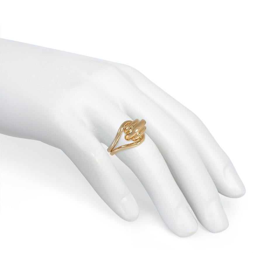Women's or Men's Boucheron, Paris Estate Gold Knot Motif Ring
