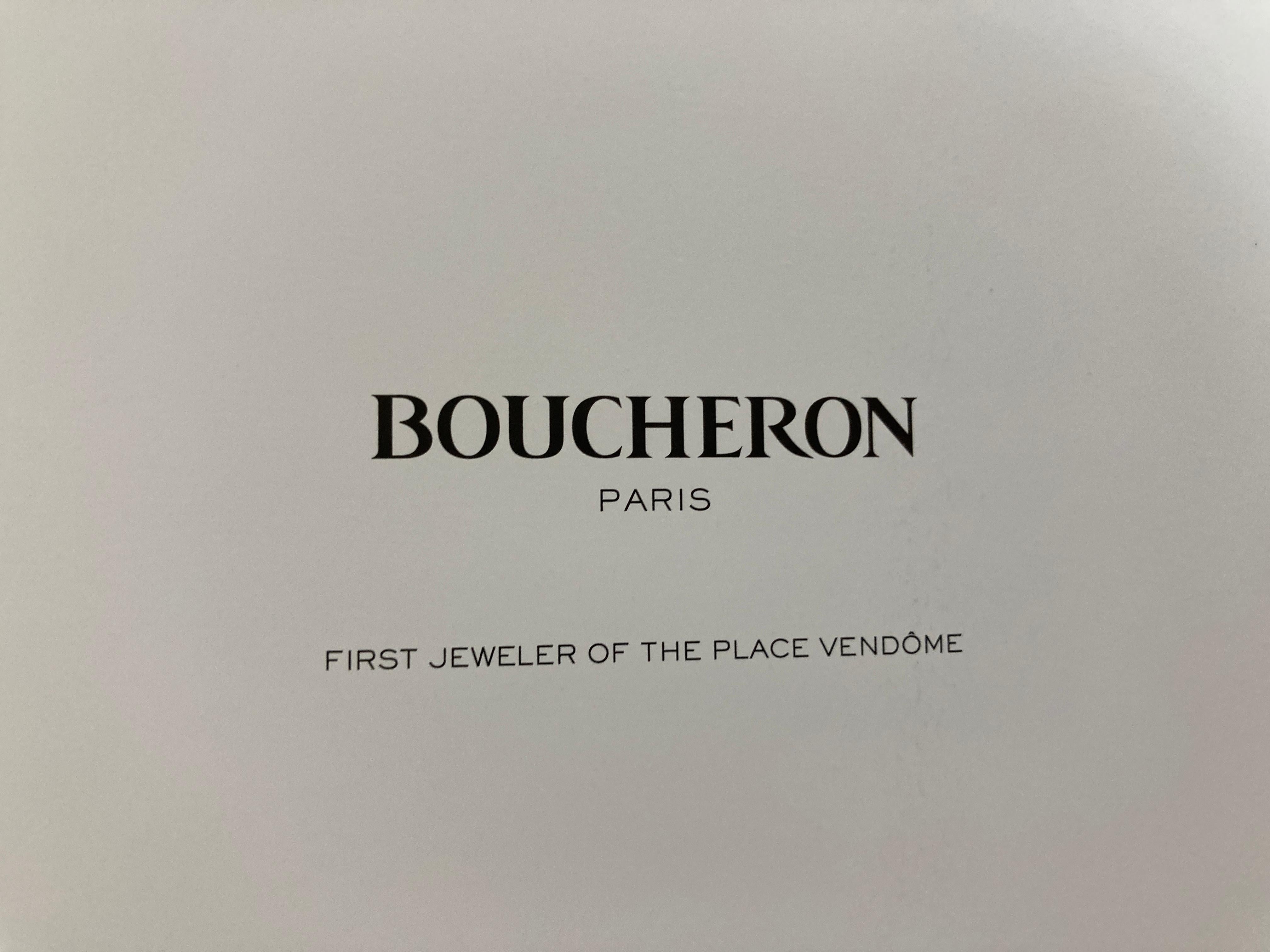 Boucheron Paris First Art Jeweler of the Place Vendome Hardcover Book In Good Condition In North Hollywood, CA