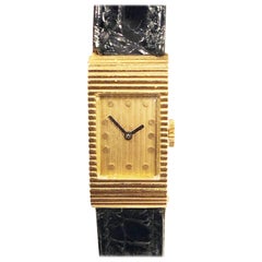 Boucheron Paris Gold Wristwatch Owned and Worn by Hollywood Icon Jerry Lewis