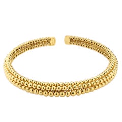 Boucheron Paris Grain De Raisin 18 Karat Yellow Gold Necklace