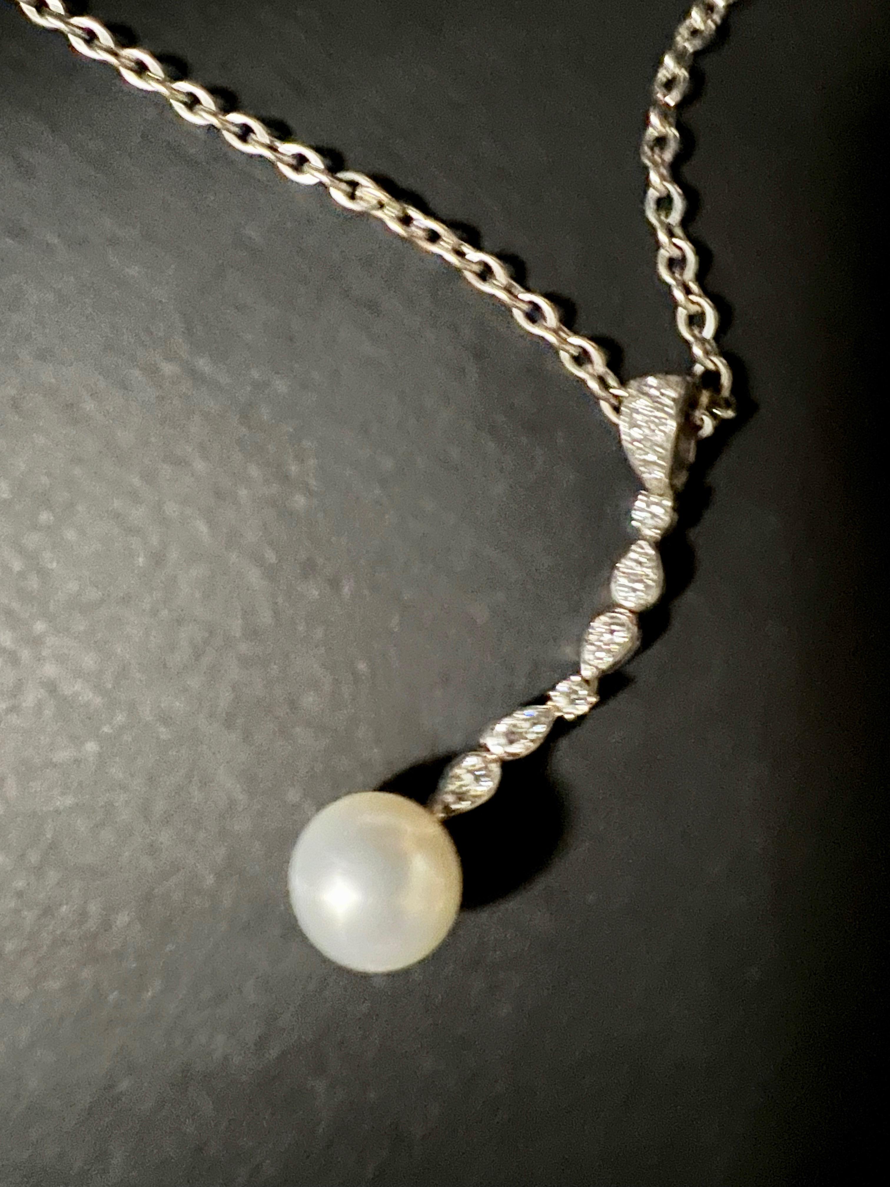 Collana con perle e diamanti Boucheron In condizioni buone in vendita a London, GB
