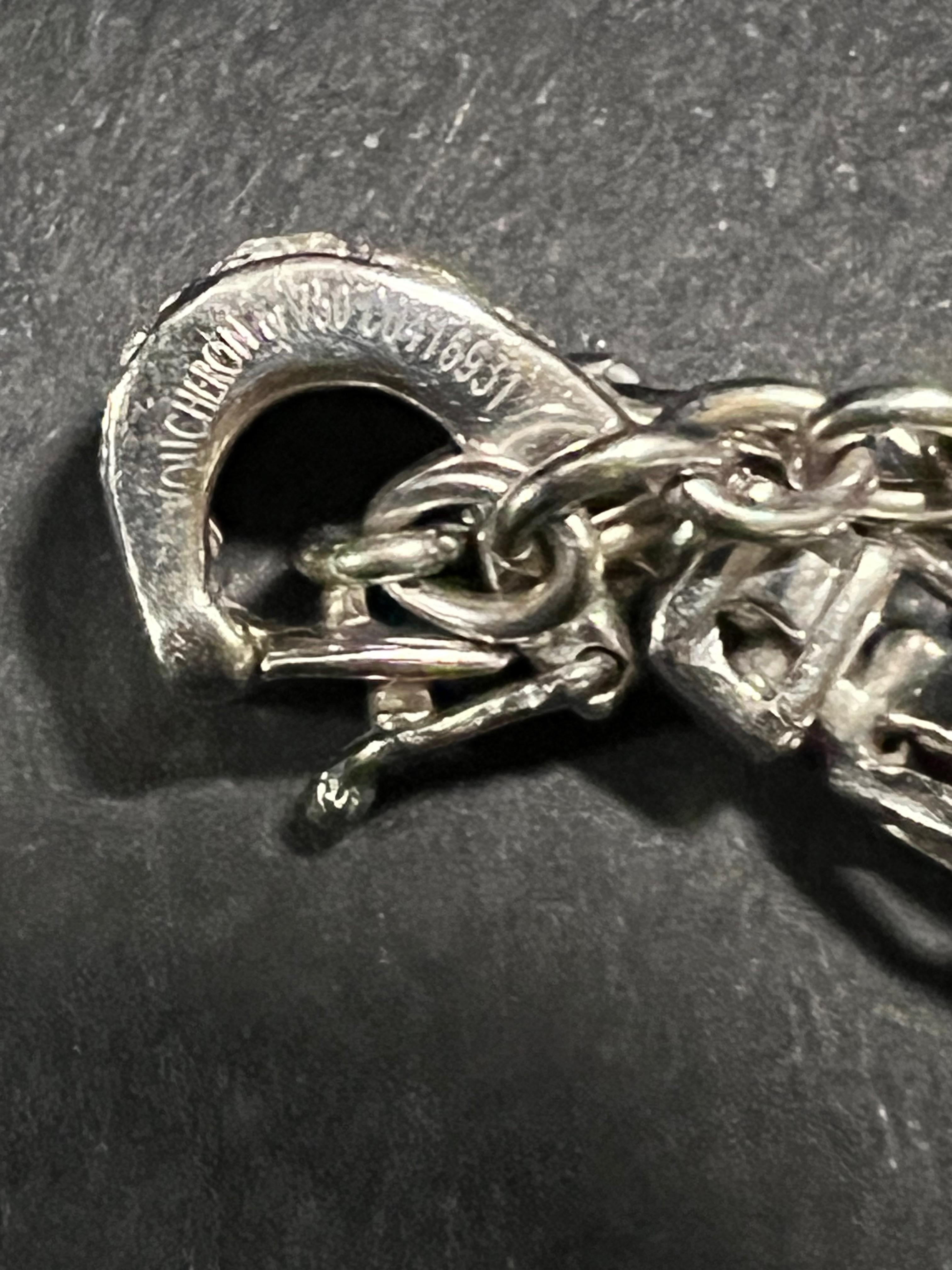 Collana con perle e diamanti Boucheron in vendita 4