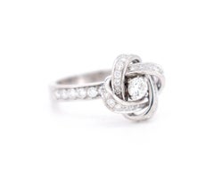 Boucheron - Peony Collection - 18-Carat White Gold Ring with Diamonds