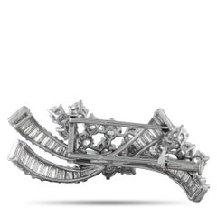 Boucheron Platinum 4.25ct Diamond Brooch BUO33-121525