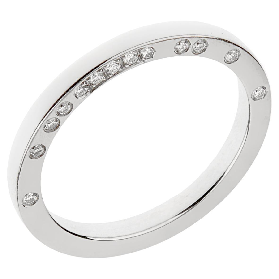 Boucheron Platinum Diamond Band Ring