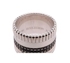 Boucheron Quarte White Gold Black Edition Ring