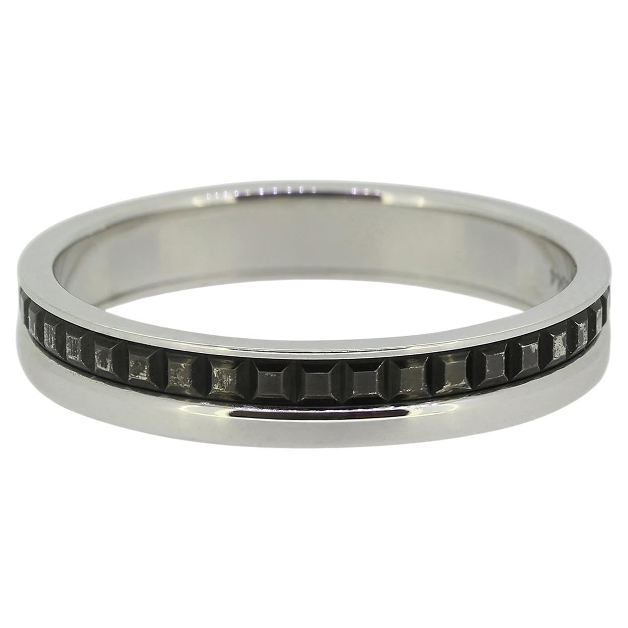 Boucheron Quatre Black Edition Wedding Band Size Q (58)