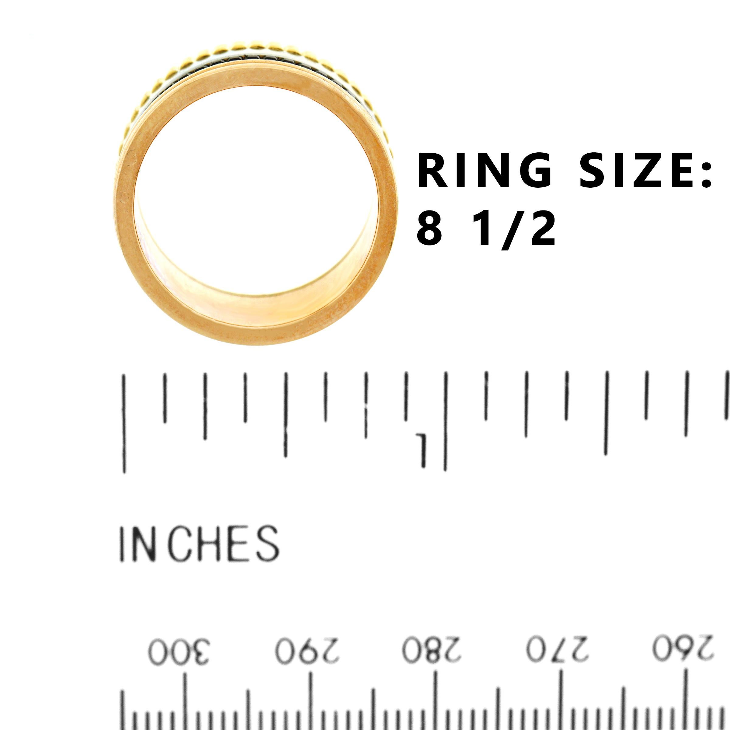 Boucheron Quatre Classique Large 18k/Platinum Ring 5