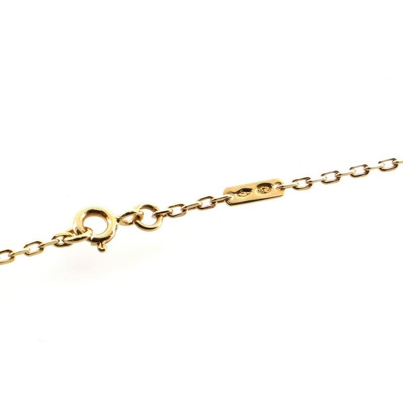 Boucheron Quatre Pendant Necklace 18K Tricolor Gold and PVD In Good Condition In New York, NY