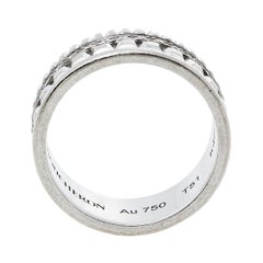 Boucheron Quatre Radiant Edition Diamond 18K White Gold Small Ring Size 51  at 1stDibs | smallest ring size woman, what is the smallest ring size for a  woman, quatre radiant edition small ring