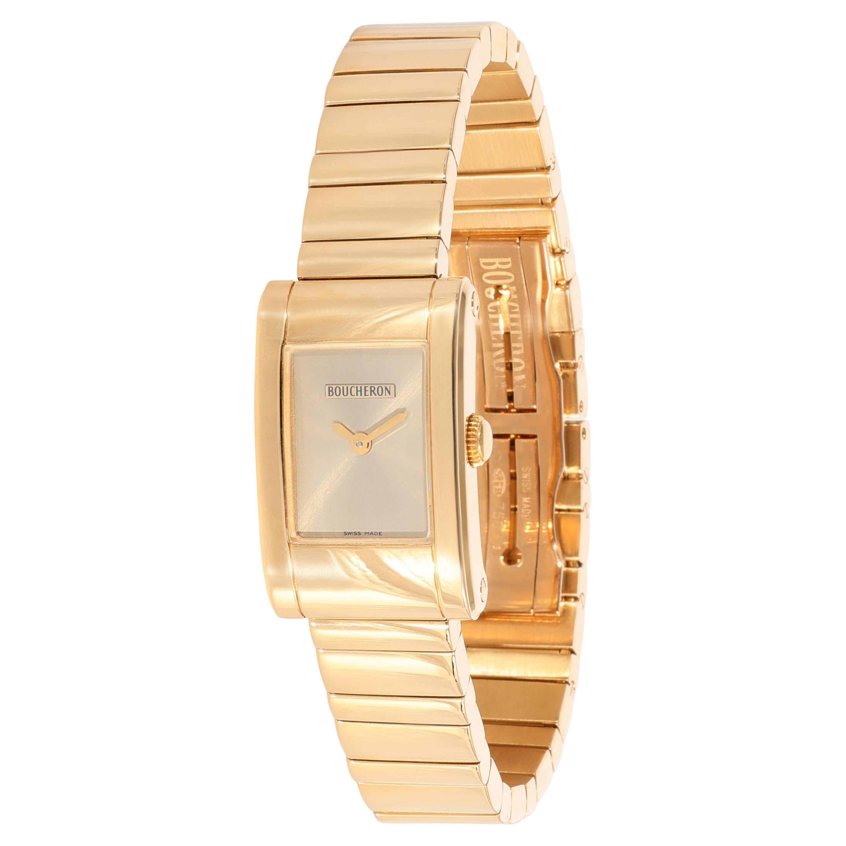 Boucheron Reflet 347 Women's Watch in Yellow Gold